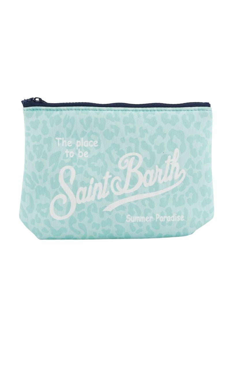 Pochette Mc2 Saint Barth in Scuba / Verde - Ideal Moda