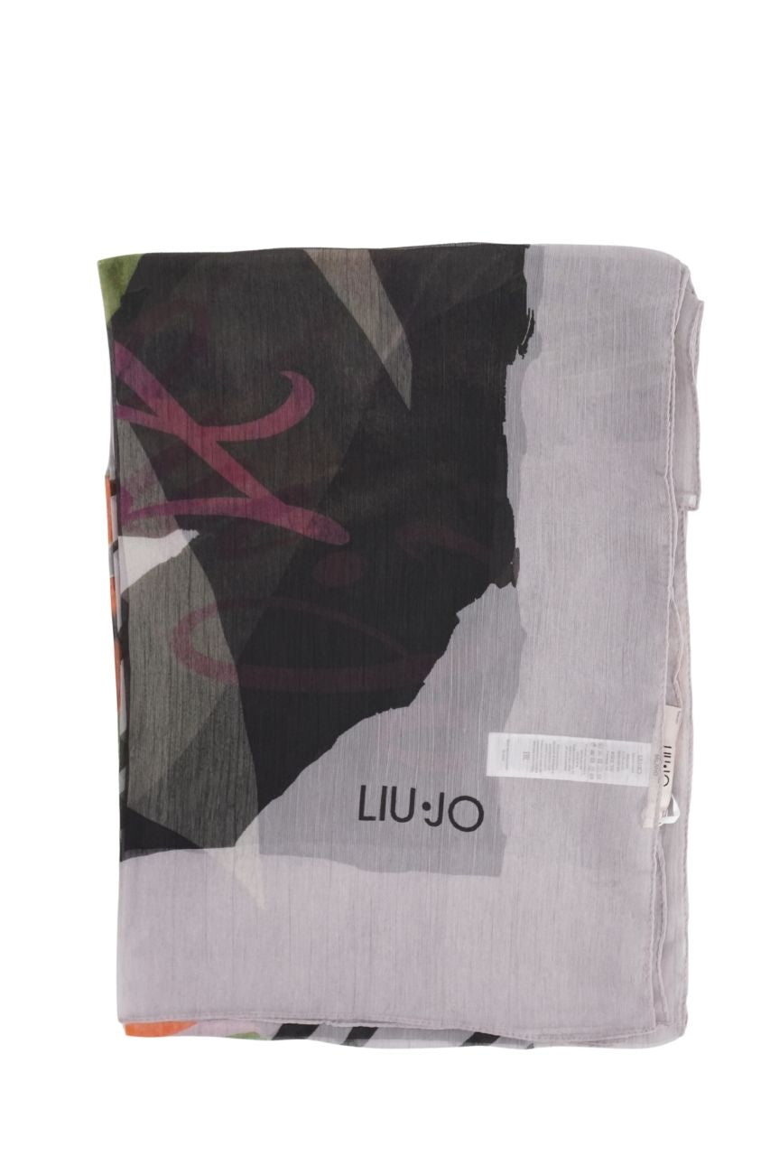 Foulard Liu Jo con Stampa / Nero - Ideal Moda