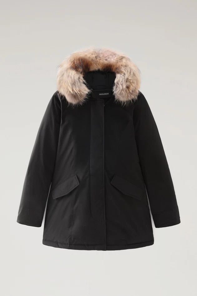 Woolrich luxury arctic hot sale parka black