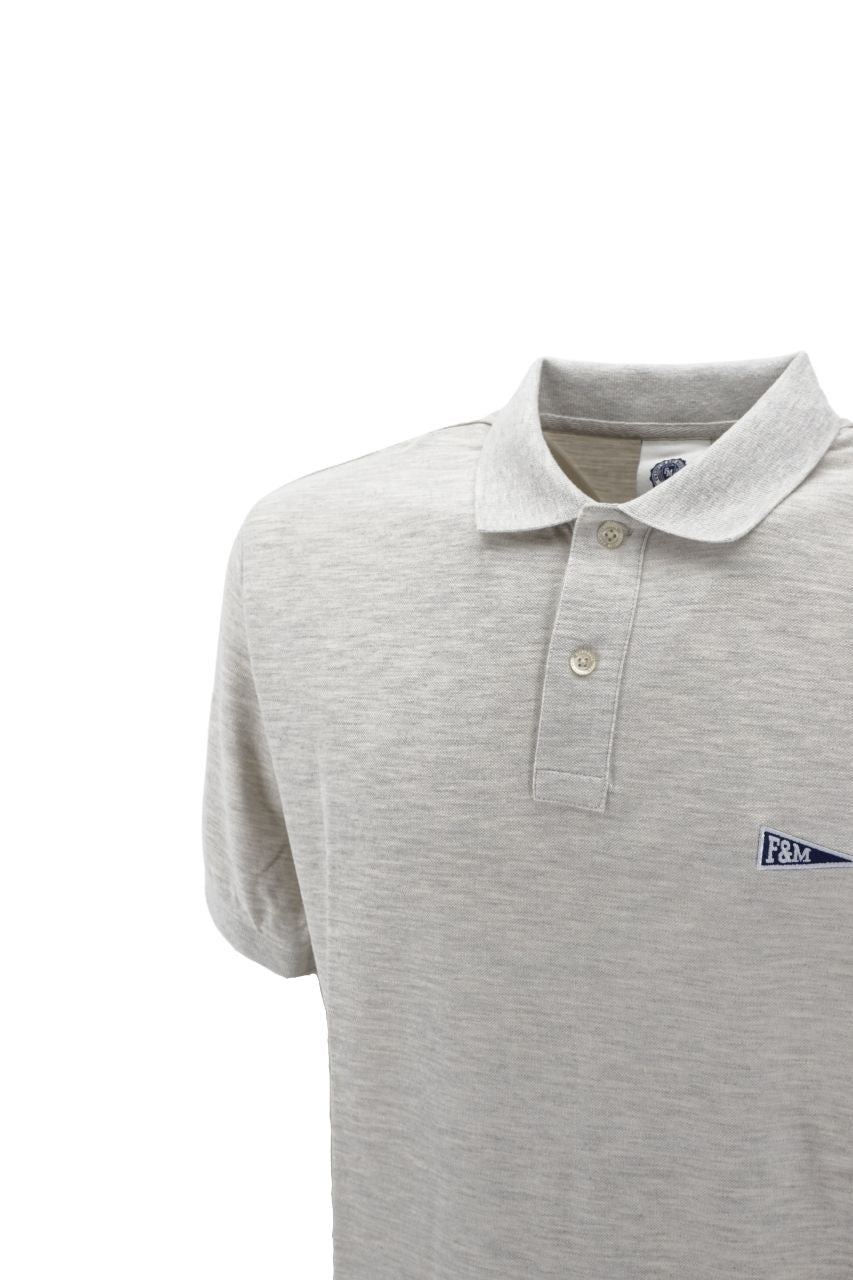 Polo Franklin & Marshall con Logo / Grigio - Ideal Moda