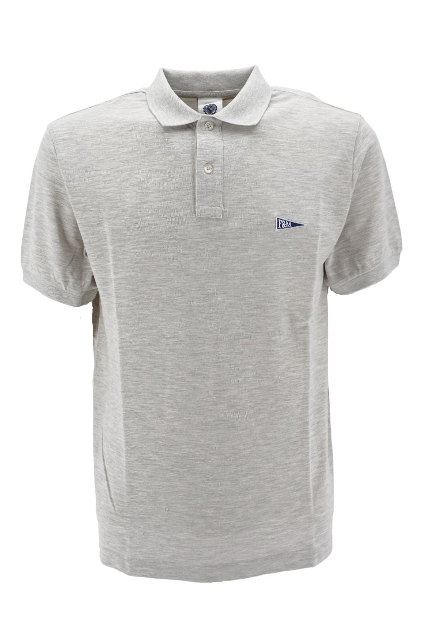 Polo Franklin & Marshall con Logo / Grigio - Ideal Moda