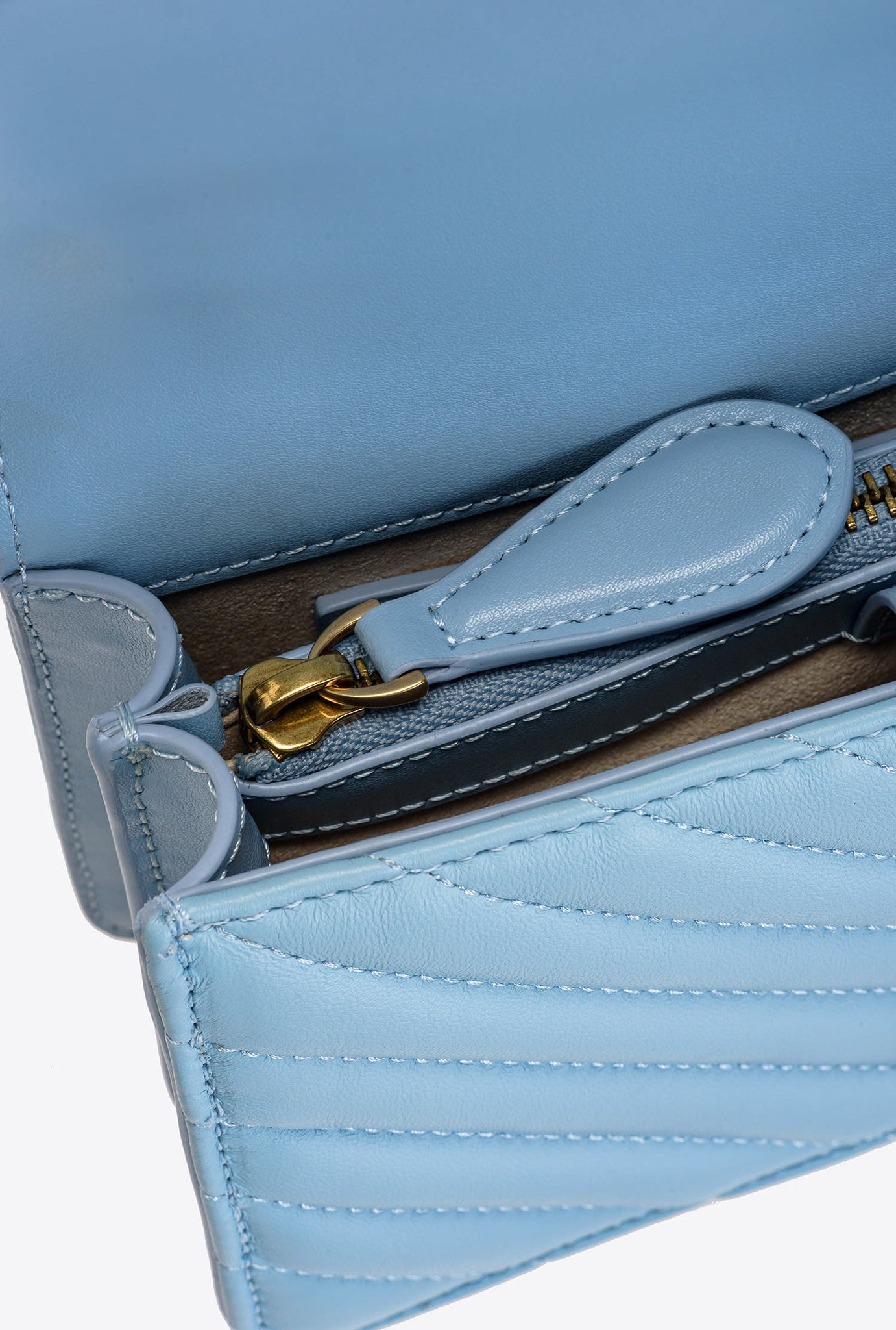 Borsa Pinko Love Mini Icon / Azzurro - Ideal Moda