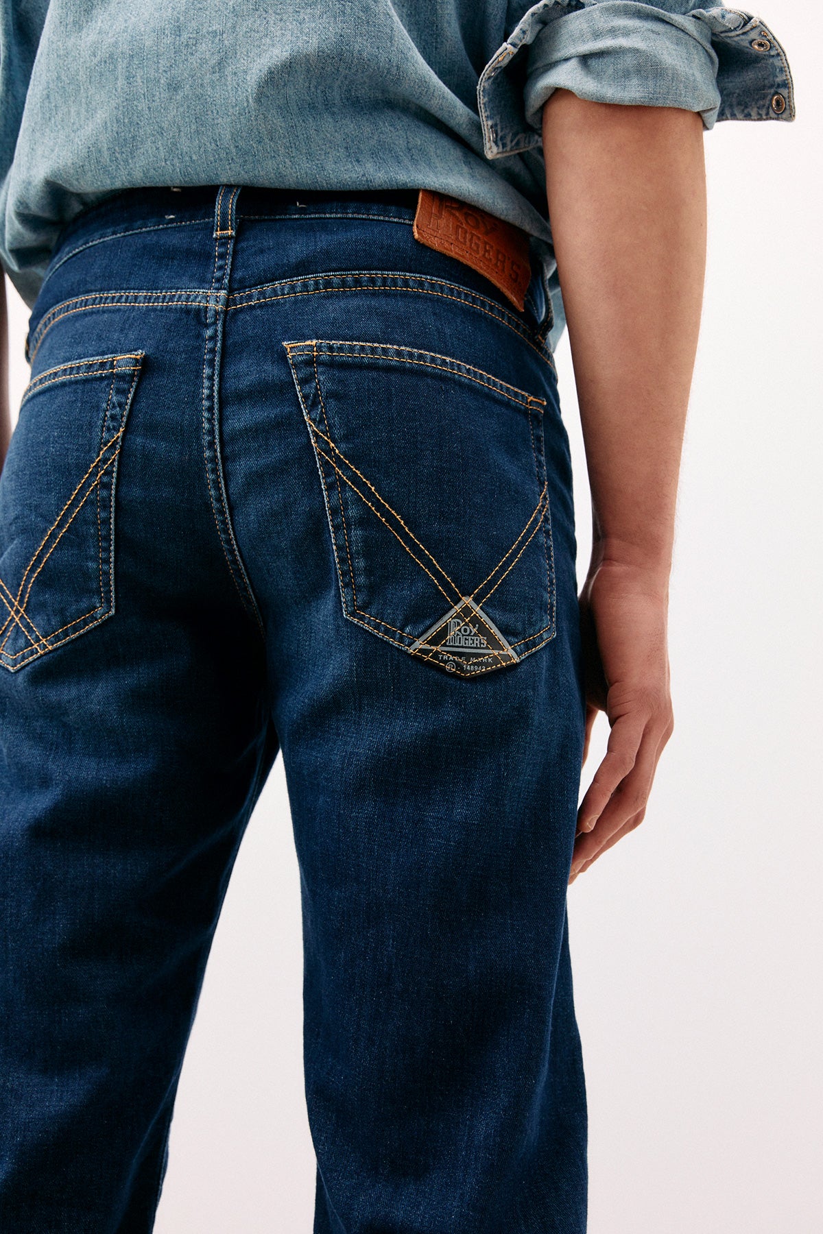 Jeans 517 con Logo Roy Roger's / Jeans - Ideal Moda