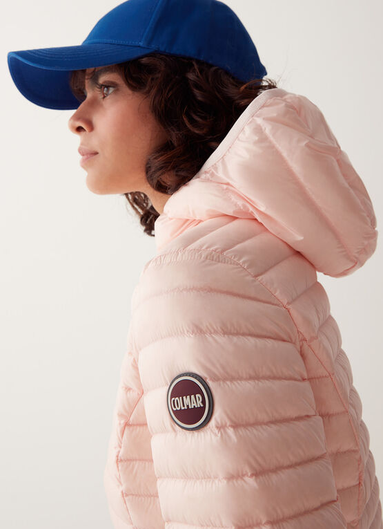 Colmar Women s Down Jacket with Hood Pink