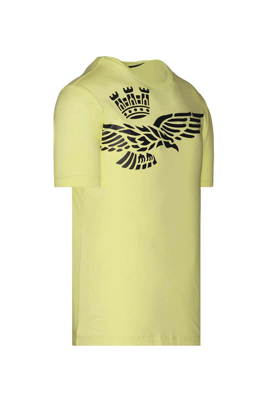 T-Shirt Aeronautica Militare con Logo / Giallo - Ideal Moda