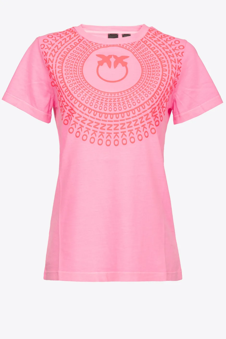 T-Shirt Pinko con Logo / Rosa - Ideal Moda