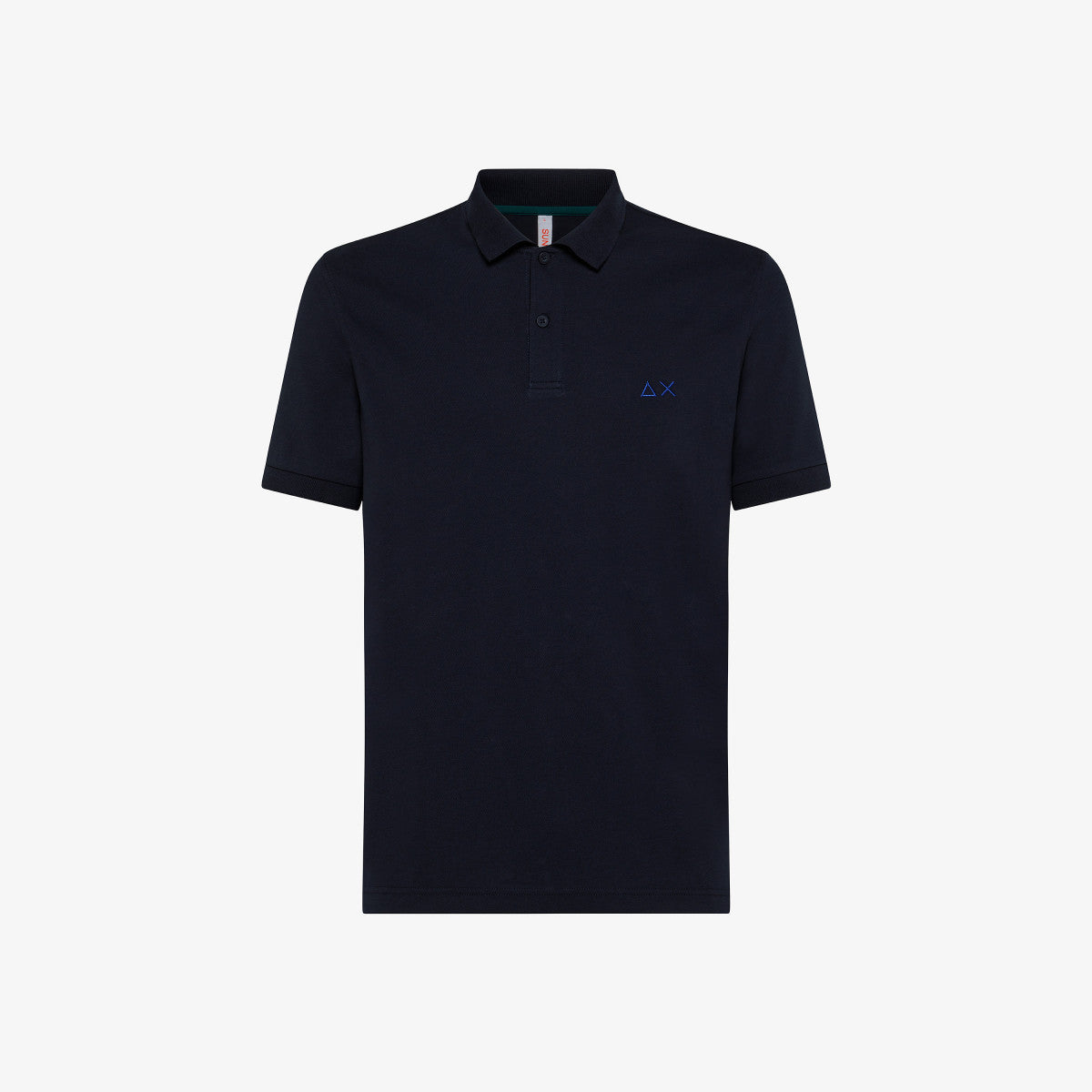 Polo con Logo Sun68 / Blu - Ideal Moda