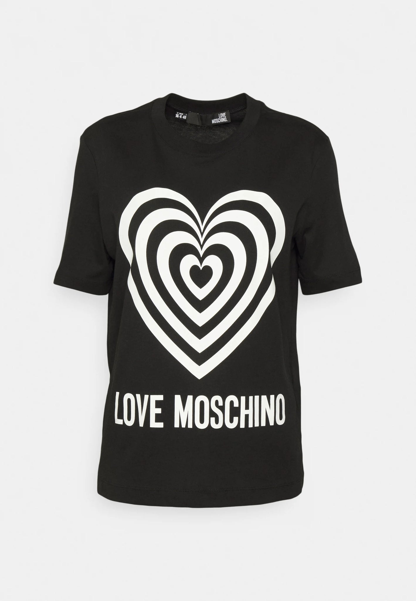 T-Shirt con Logo Love Moschino / Nero - Ideal Moda