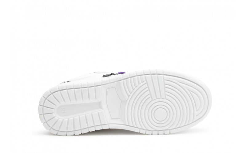 Sneaker in Pelle Cromier / Bianco - Ideal Moda