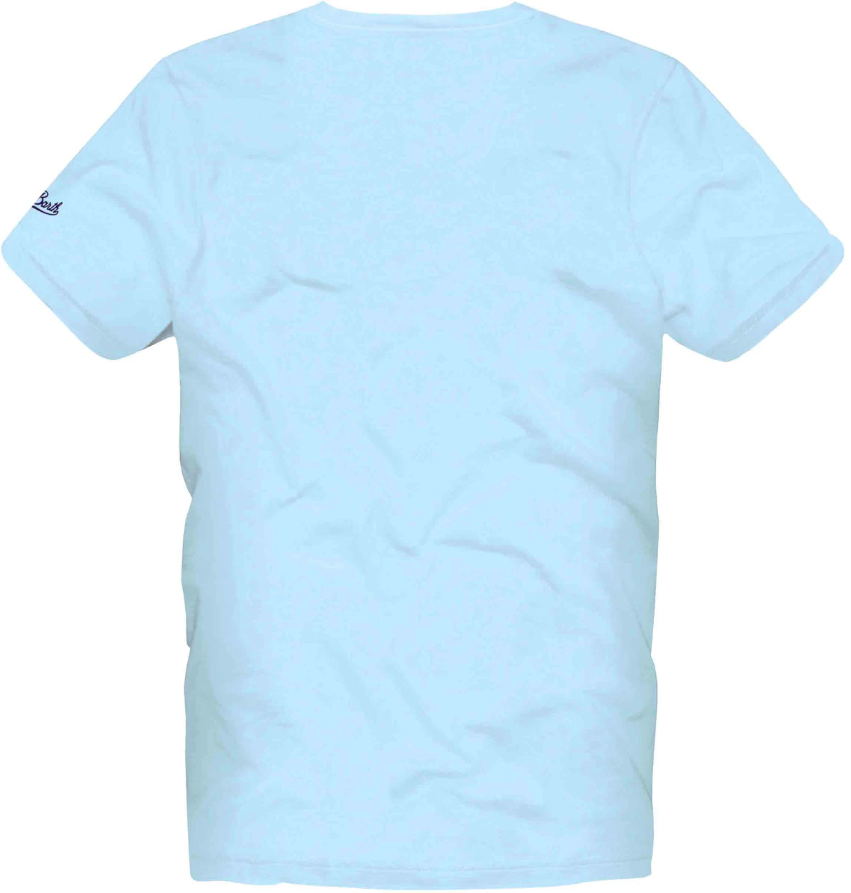 T-Shirt Mc2 Saint Barth con Stampa / Azzurro - Ideal Moda