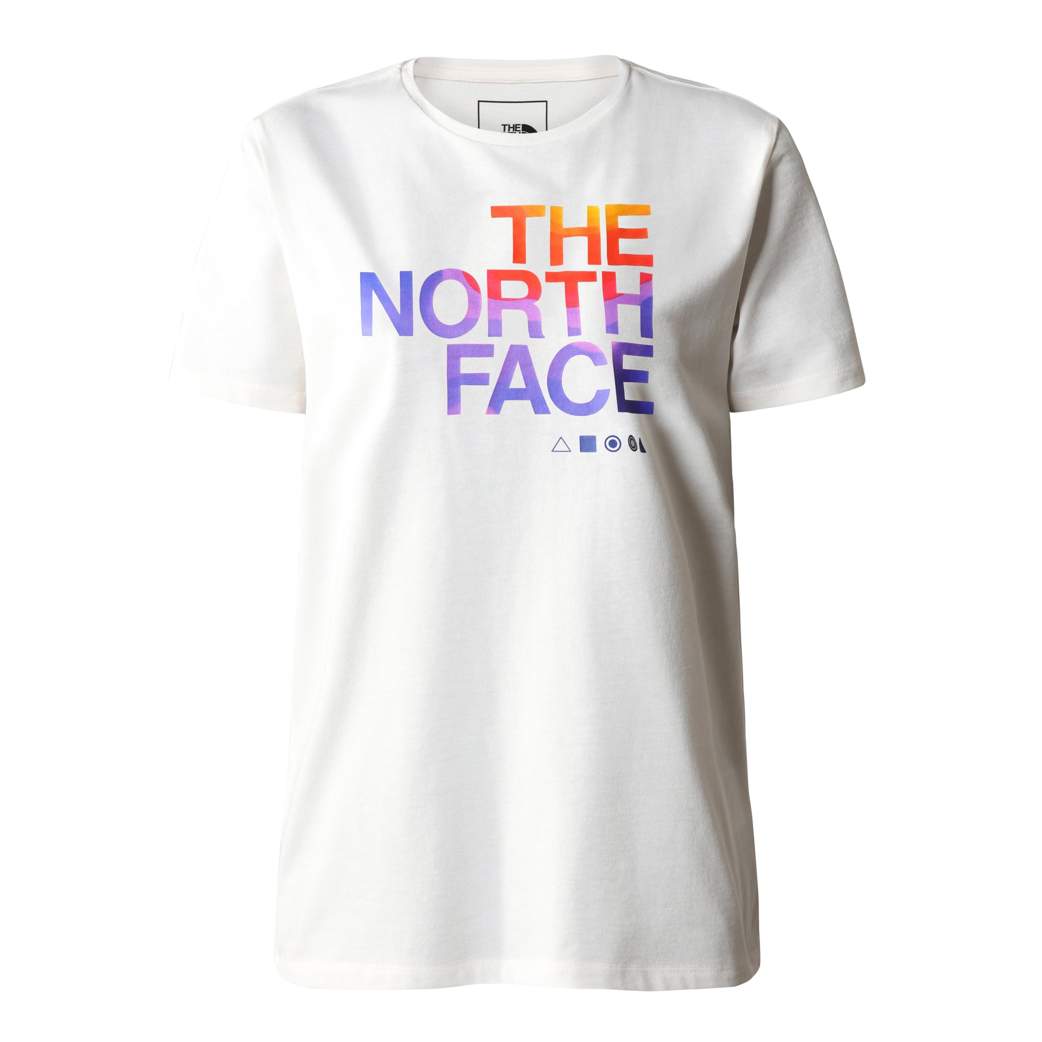 T-Shirt da Donna con Logo The North Face / Bianco - Ideal Moda