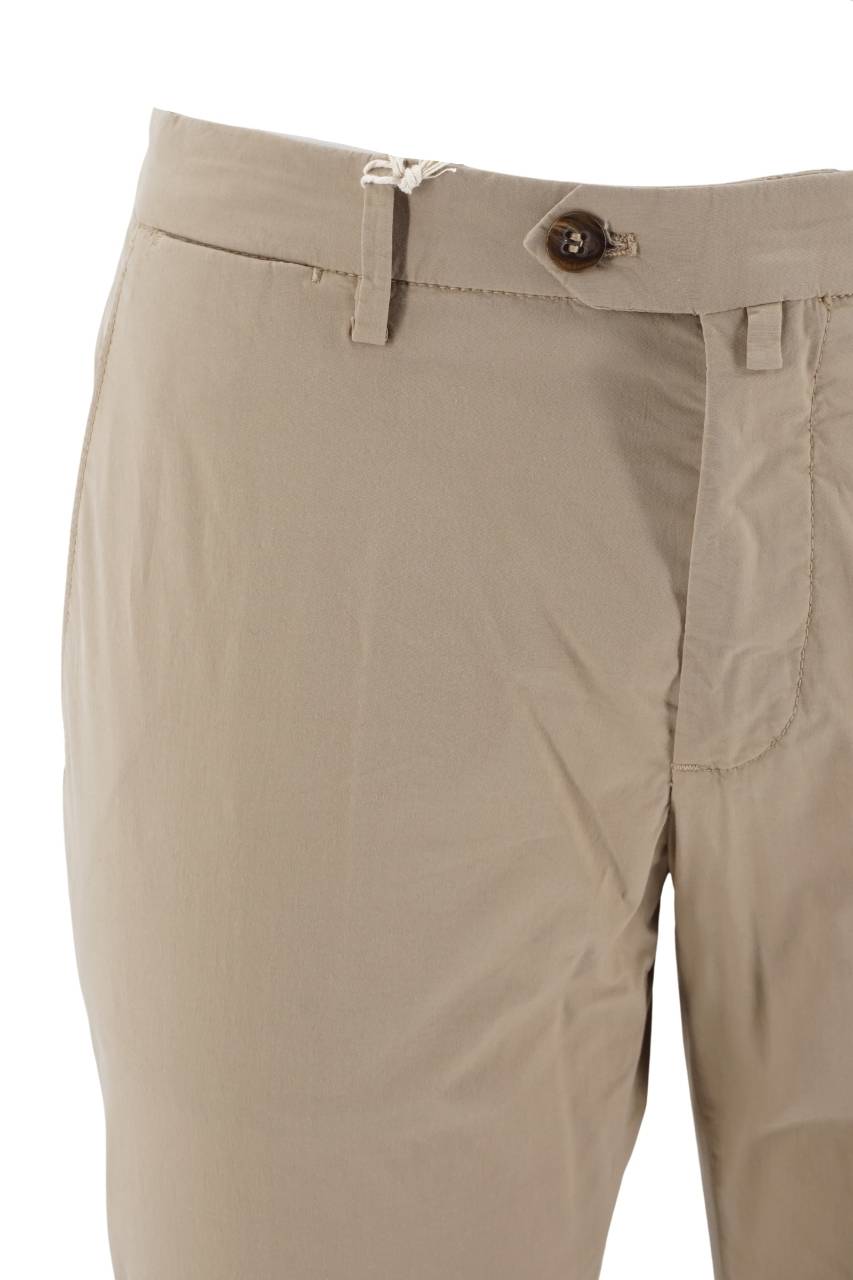 Pantalone Briglia Slim Fit / Beige - Ideal Moda