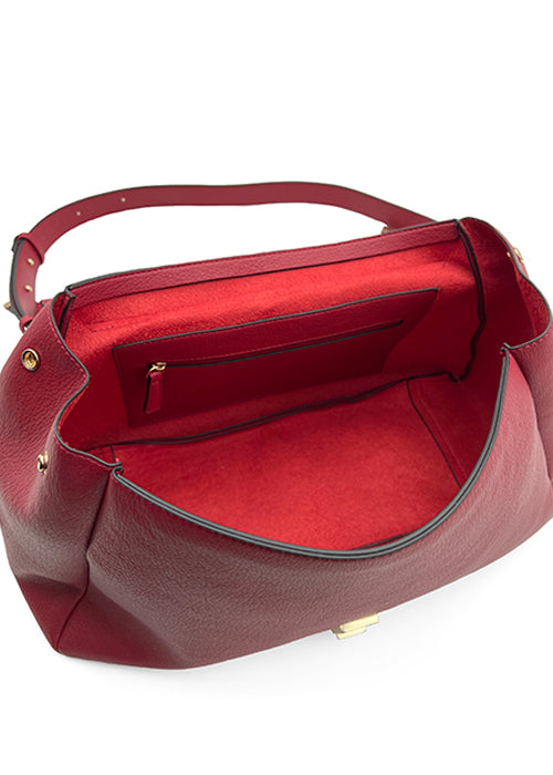 Borsa con Logo Le Pandorine / Rosso - Ideal Moda