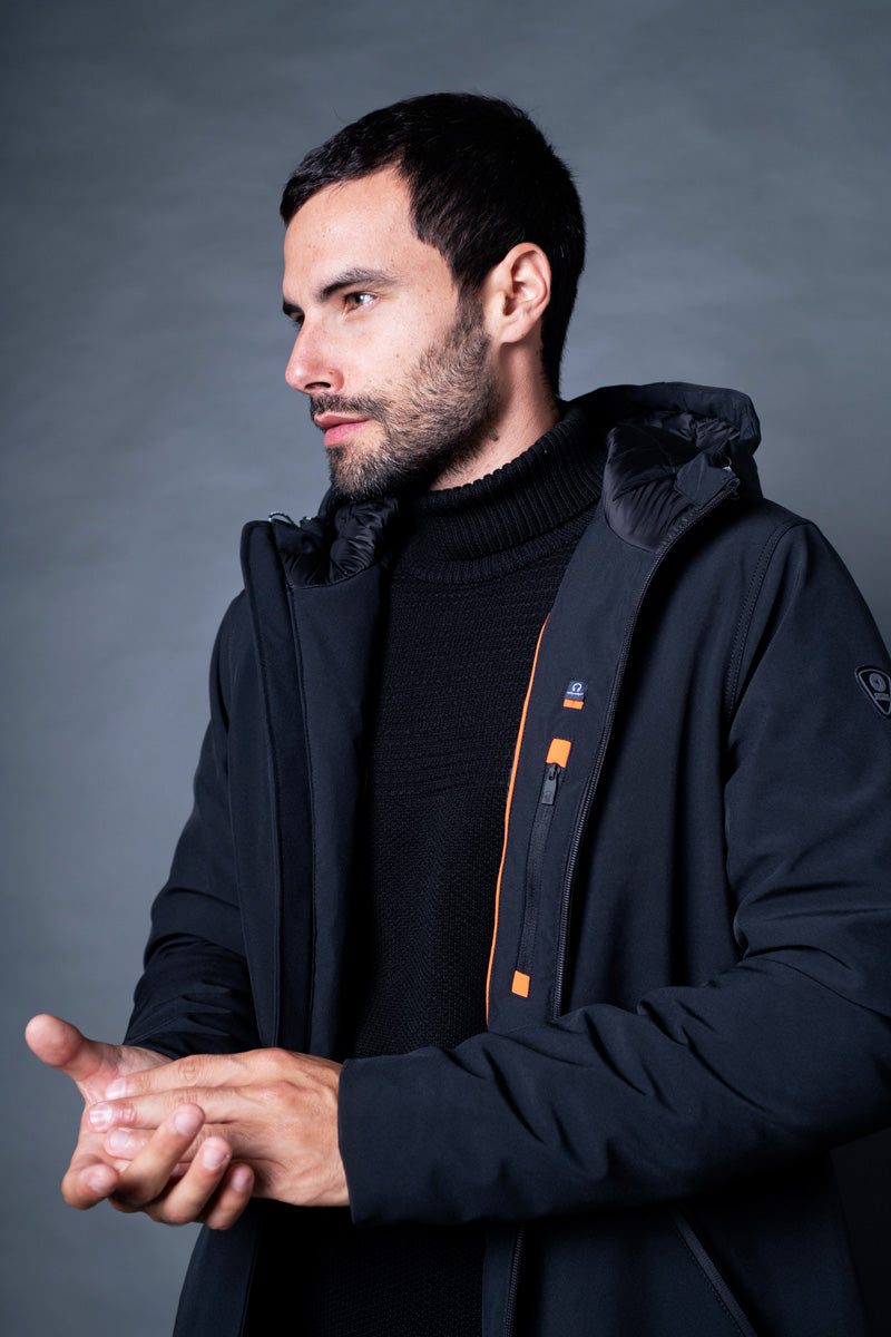 Giacca da Uomo Edge Softshell / Blu - Ideal Moda