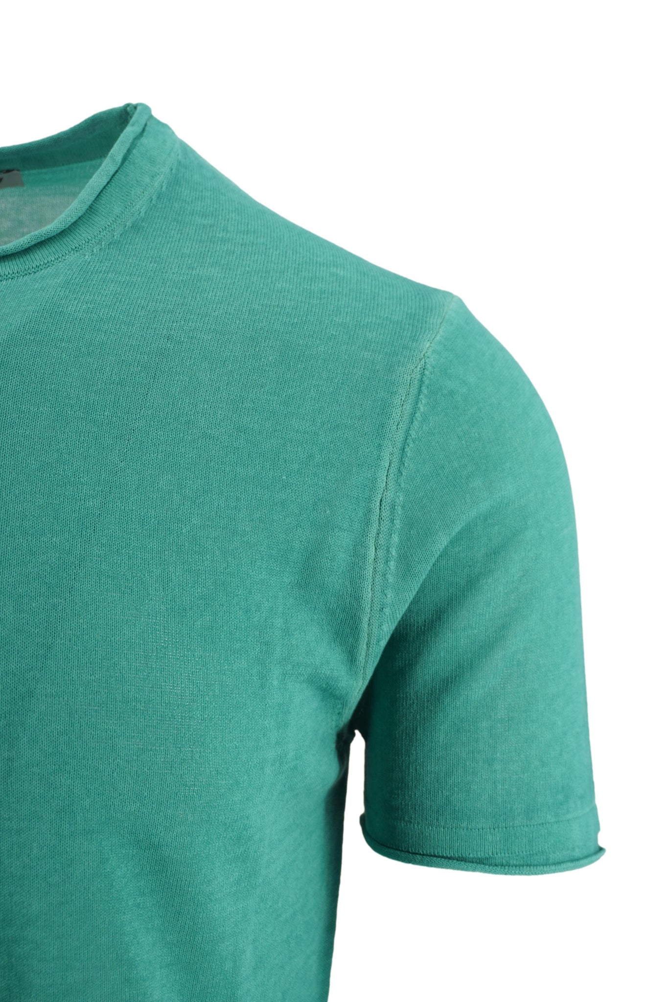 T-Shirt in Cotone Daniele Alessandrini / Verde - Ideal Moda