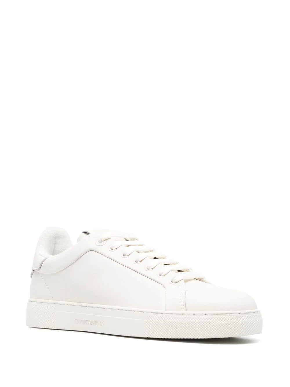 Sneaker in Pelle Emporio Armani / Bianco - Ideal Moda