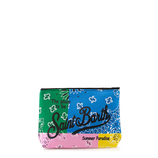 Pochette Mc2 Saint Barth in Scuba / Multicolor - Ideal Moda