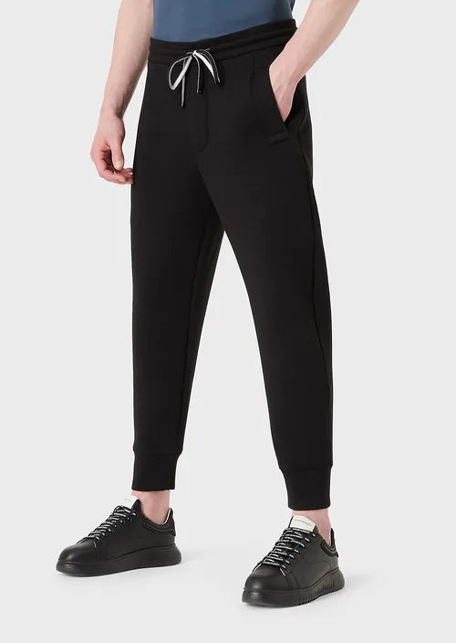 Pantalone con Coulisse Emporio Armani / Nero - Ideal Moda