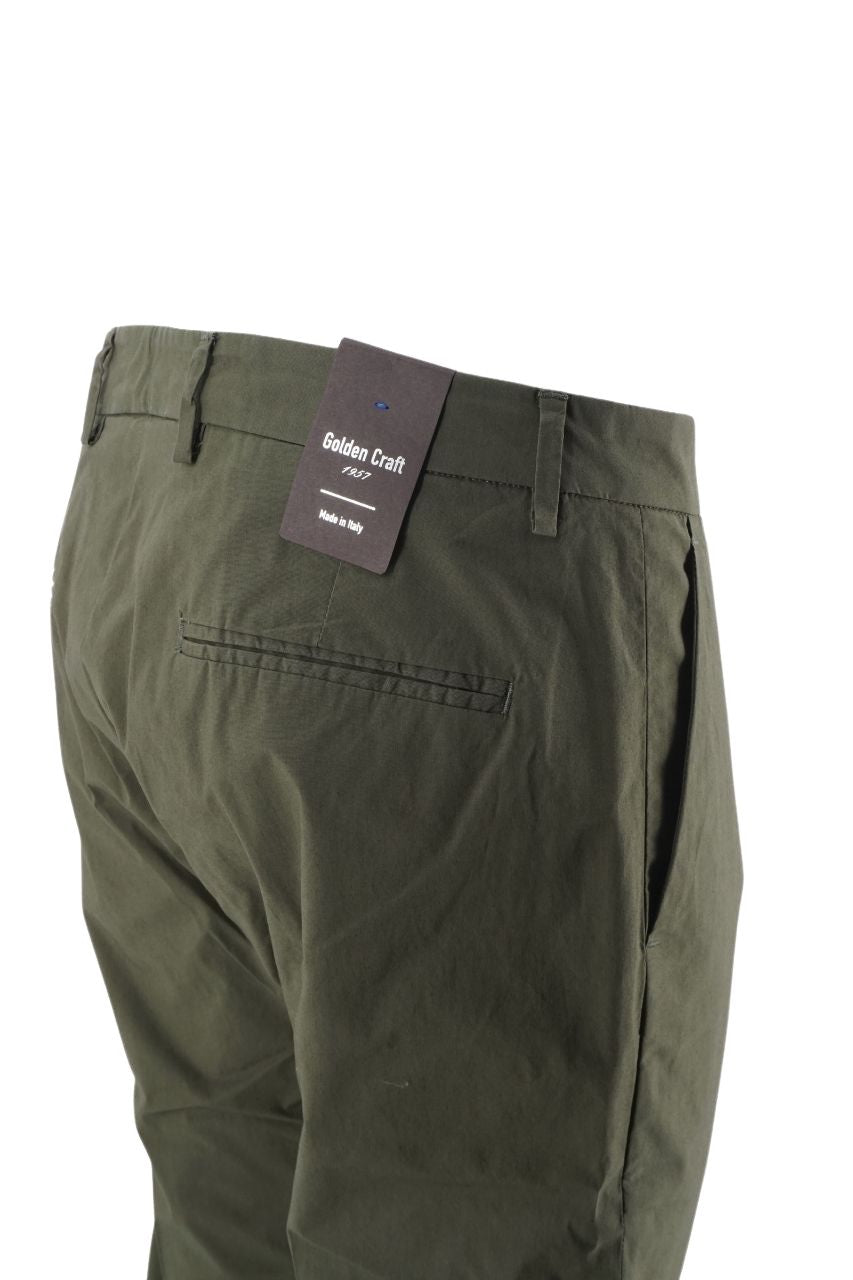 Pantalone Golden Craft in Cotone / Verde - Ideal Moda