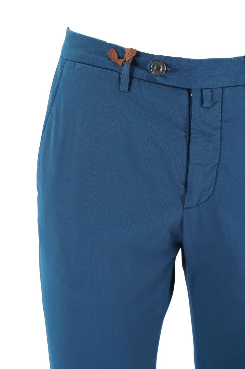 Pantalone Bsettecento in Cotone / Bluette - Ideal Moda