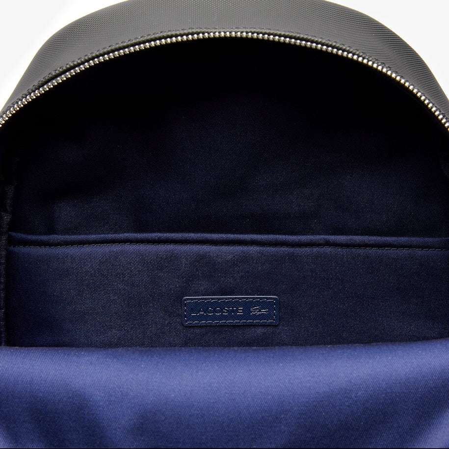 Lacoste blue backpack deals