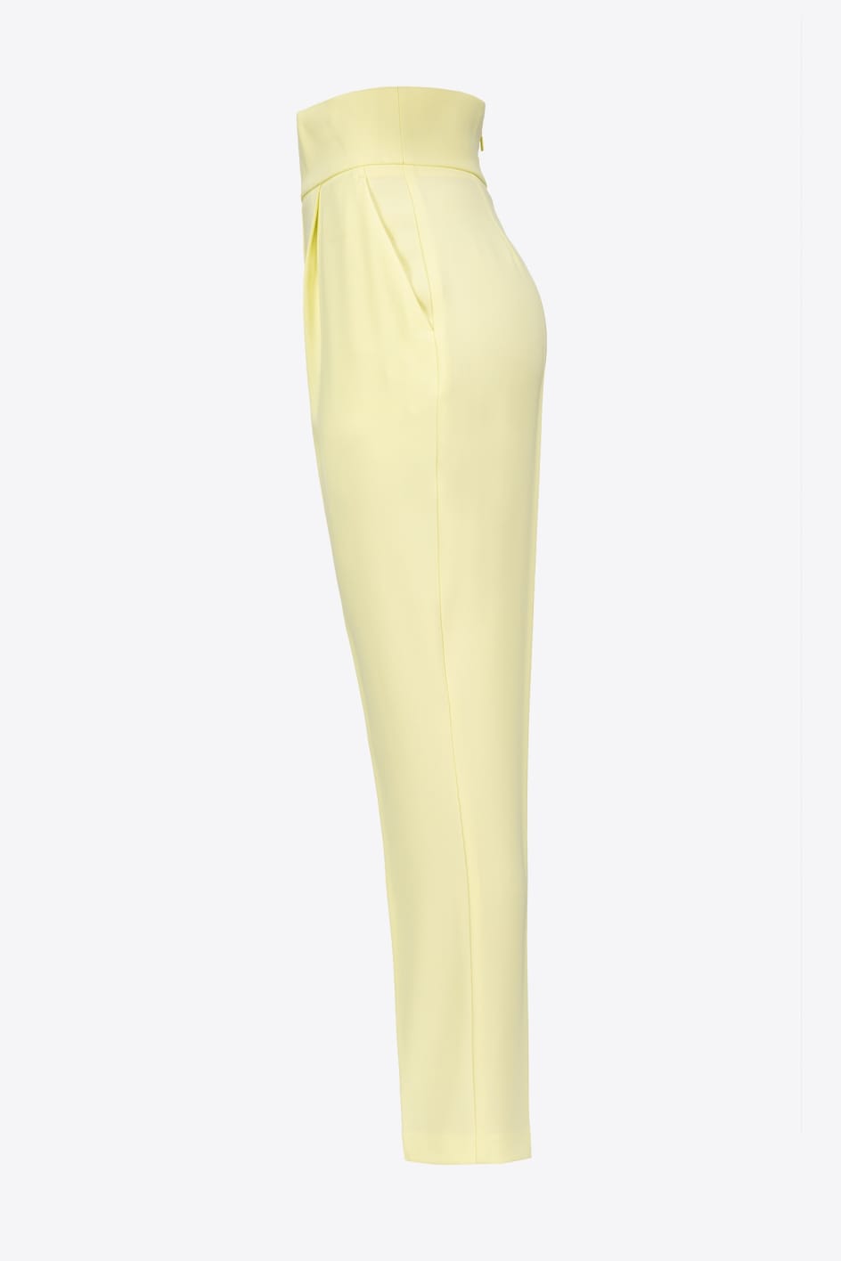 Pantalone Pinko a Vita Alta / Giallo - Ideal Moda