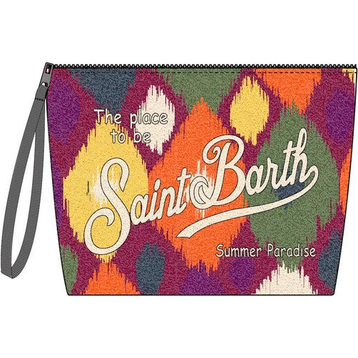 Pochette Aline con Logo Mc2 Saint Barth / Multicolor - Ideal Moda