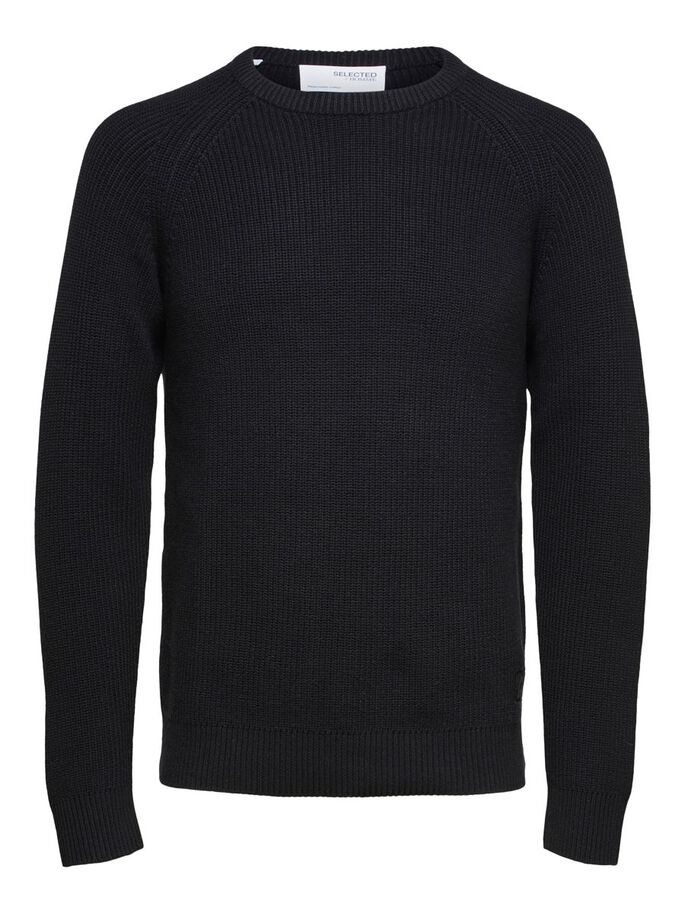 Pullover Selected Tramato / Nero - Ideal Moda