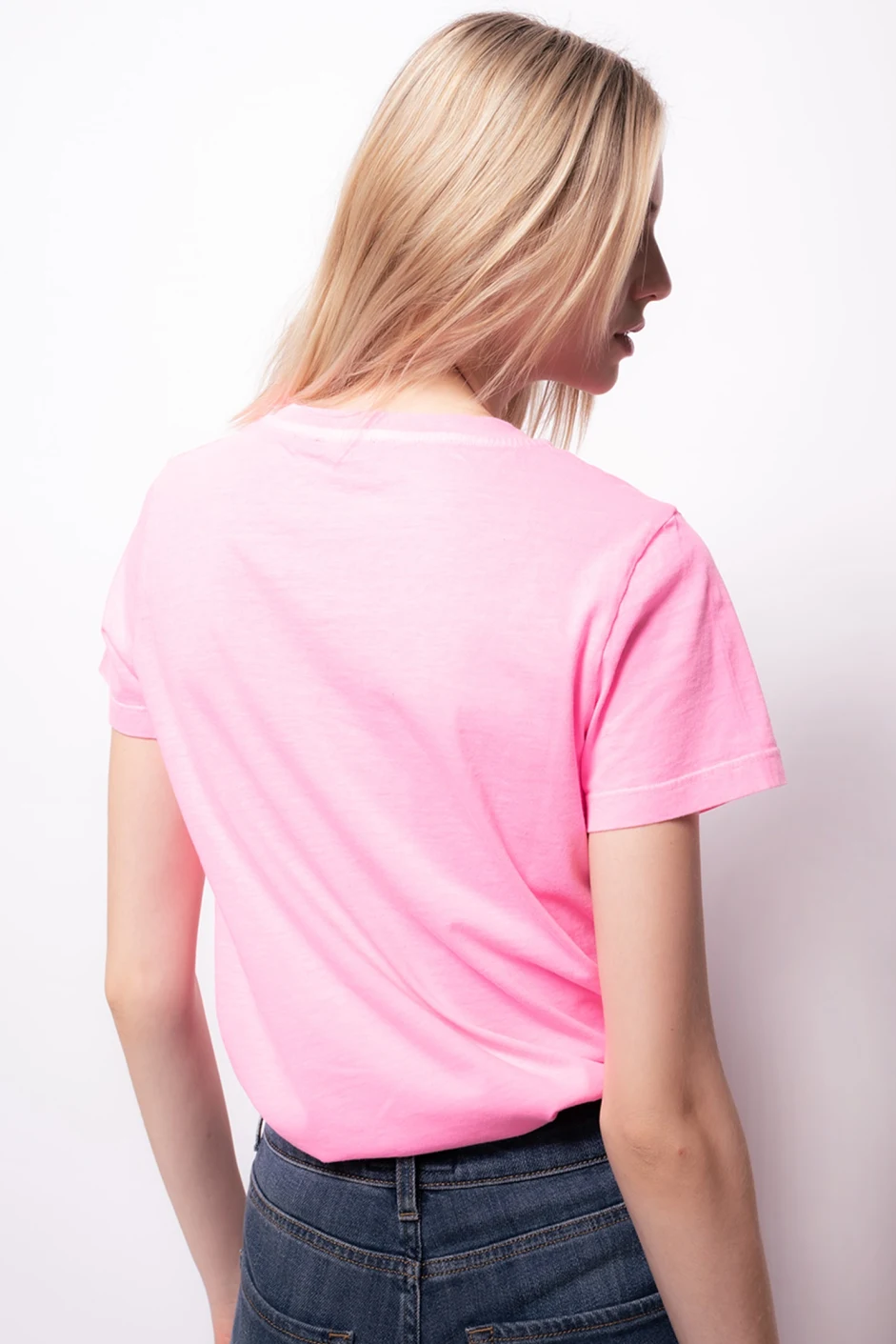 T-Shirt Pinko con Logo / Rosa - Ideal Moda