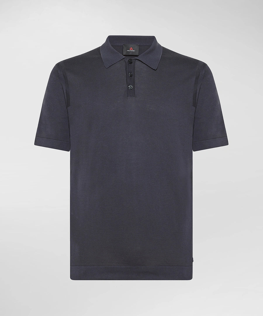 Polo in Cotone Peuterey / Blu - Ideal Moda