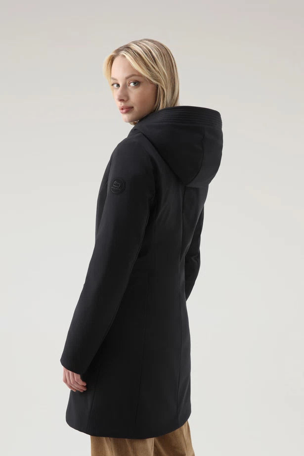 Parka in Softshell Woolrich / Nero - Ideal Moda