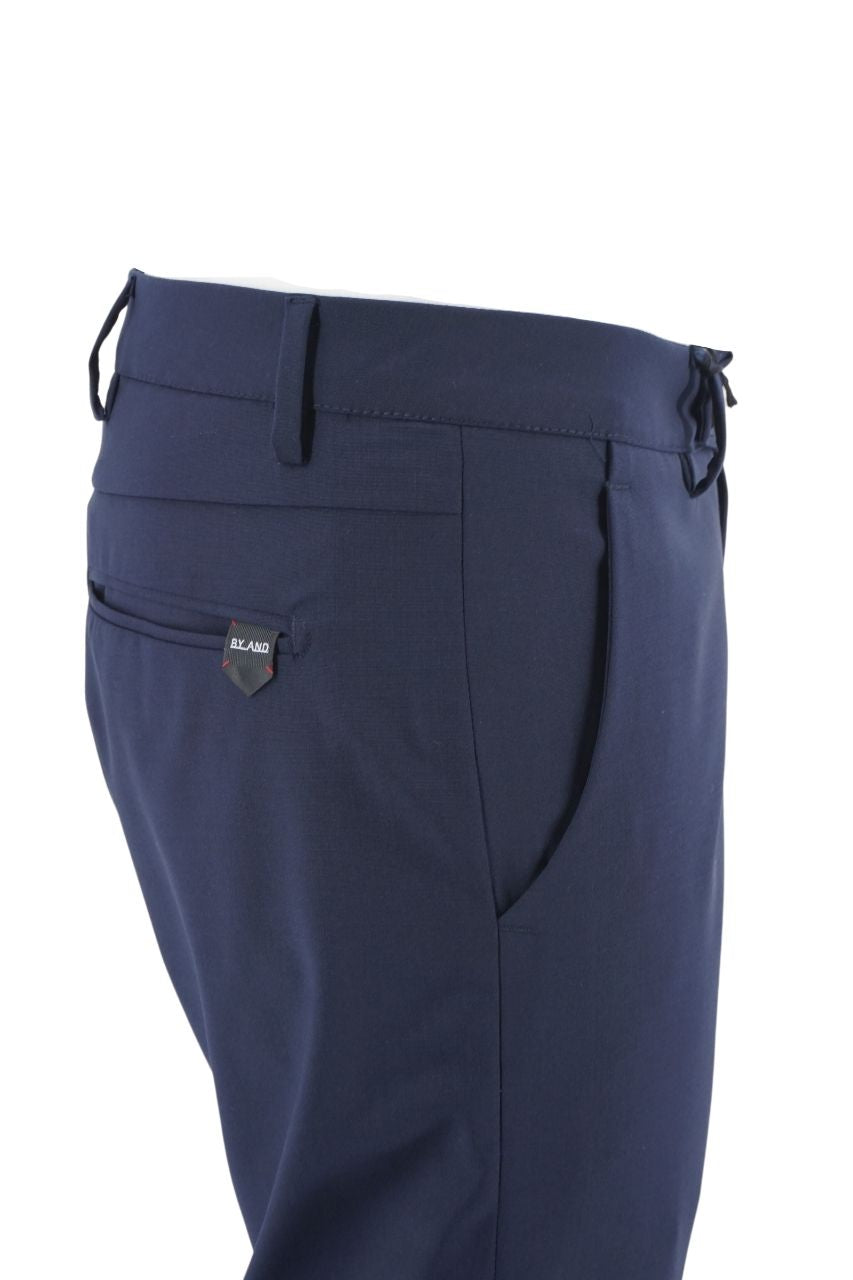 Pantalone in Lana Estiva / Blu - Ideal Moda