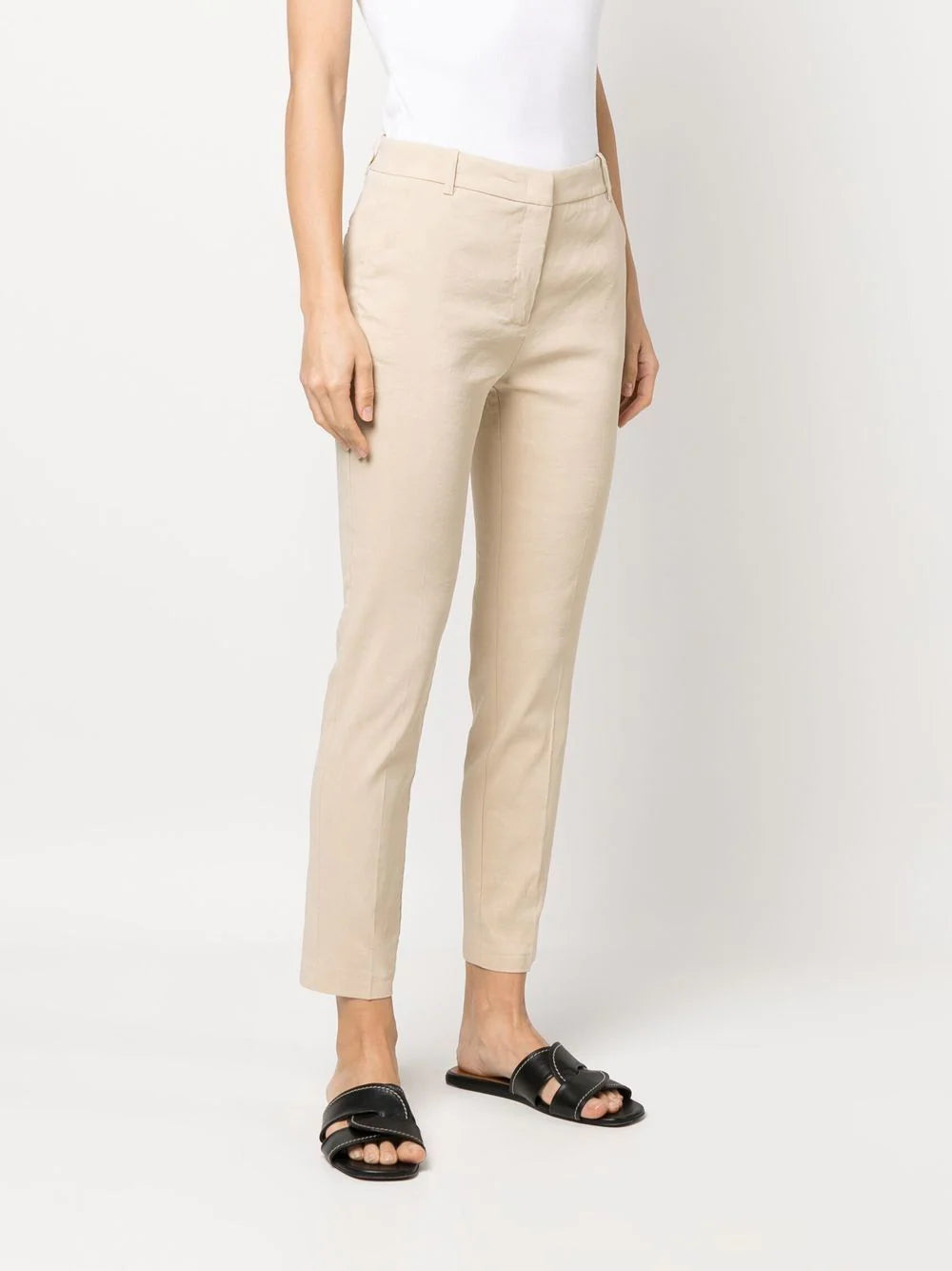 Pantalone Stretch Pinko / Beige - Ideal Moda