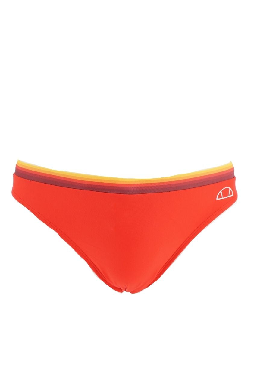 Slip da Mare con Logo Ellesse / Rosso - Ideal Moda