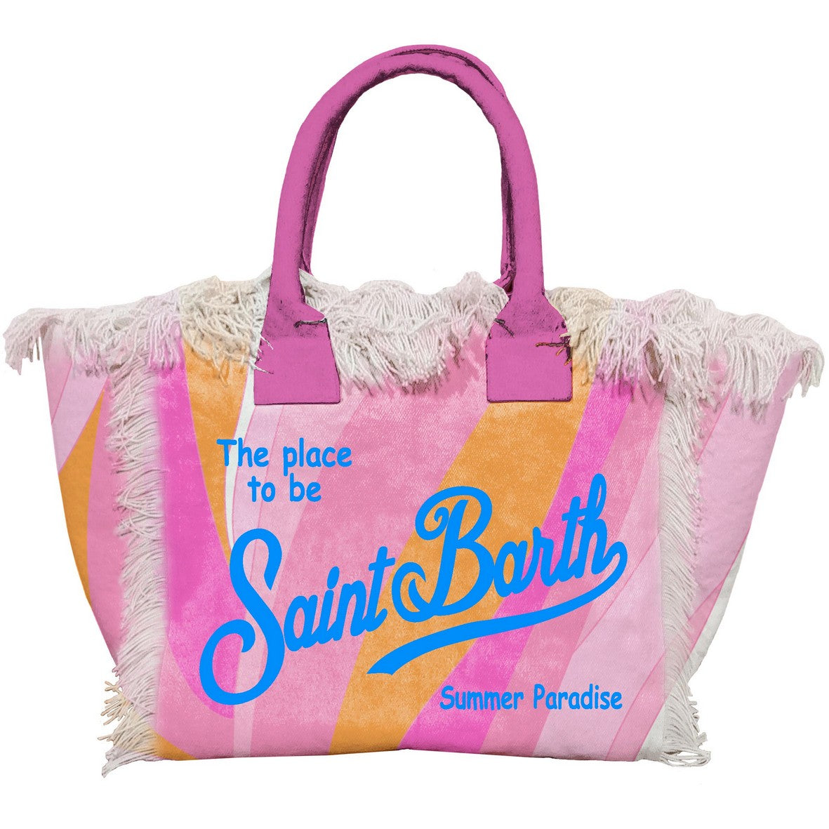 Borsa Colette in Canvas Mc2 Saint Barth / Rosa - Ideal Moda