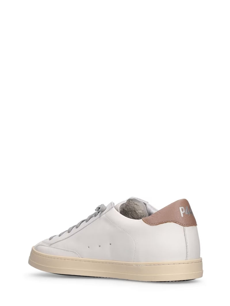 Sneaker BJohn in Pelle P448 / Bianco - Ideal Moda