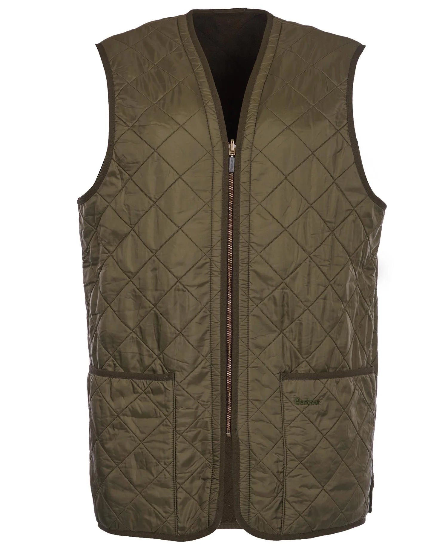 Gilet con Zip Barbour / Verde - Ideal Moda