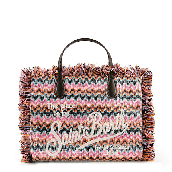 Borsa in Paglia Colette Mc2 Saint Barth / Multicolor - Ideal Moda