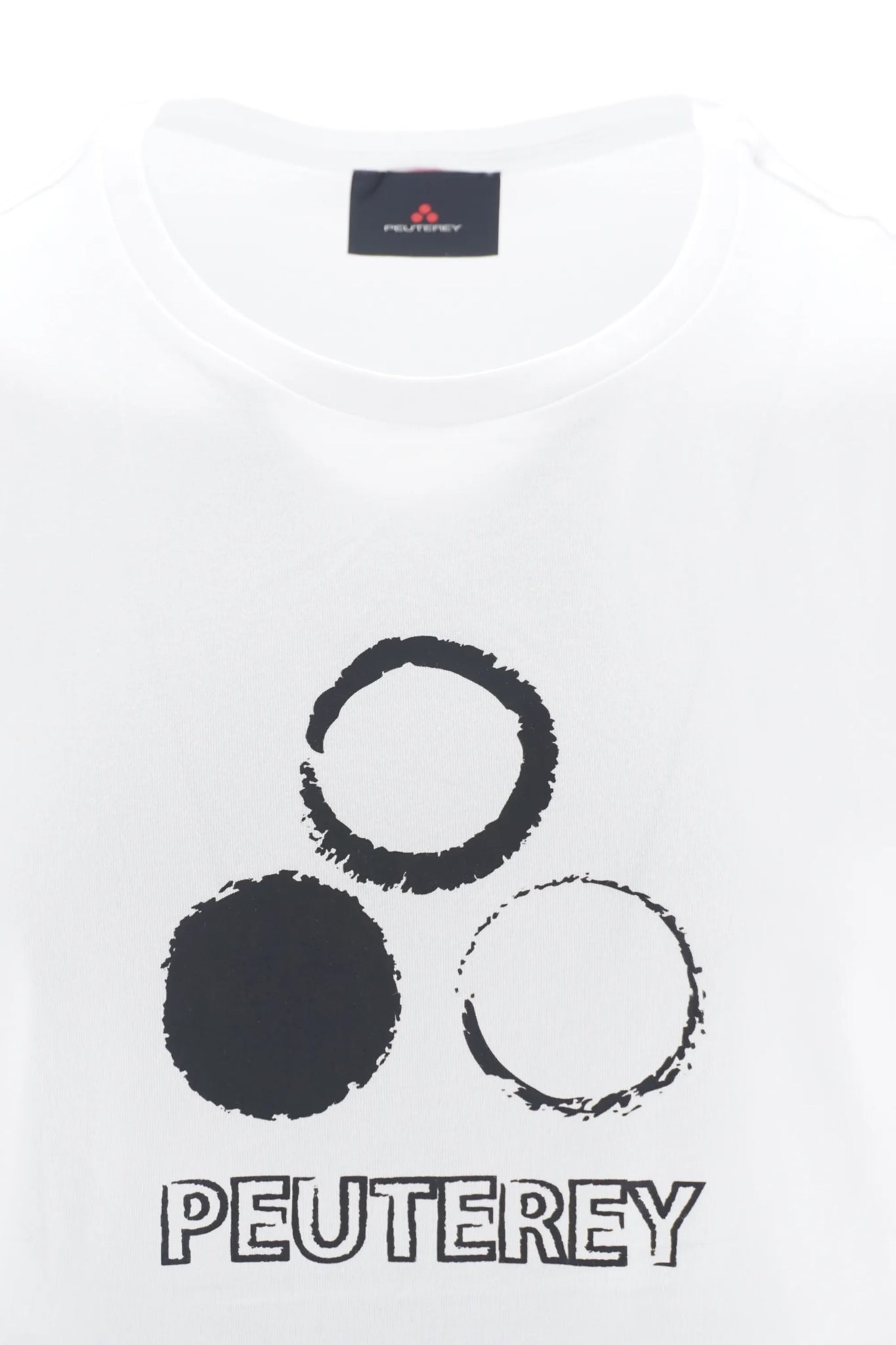 T-Shirt con Logo Frontale Peuterey / Bianco - Ideal Moda