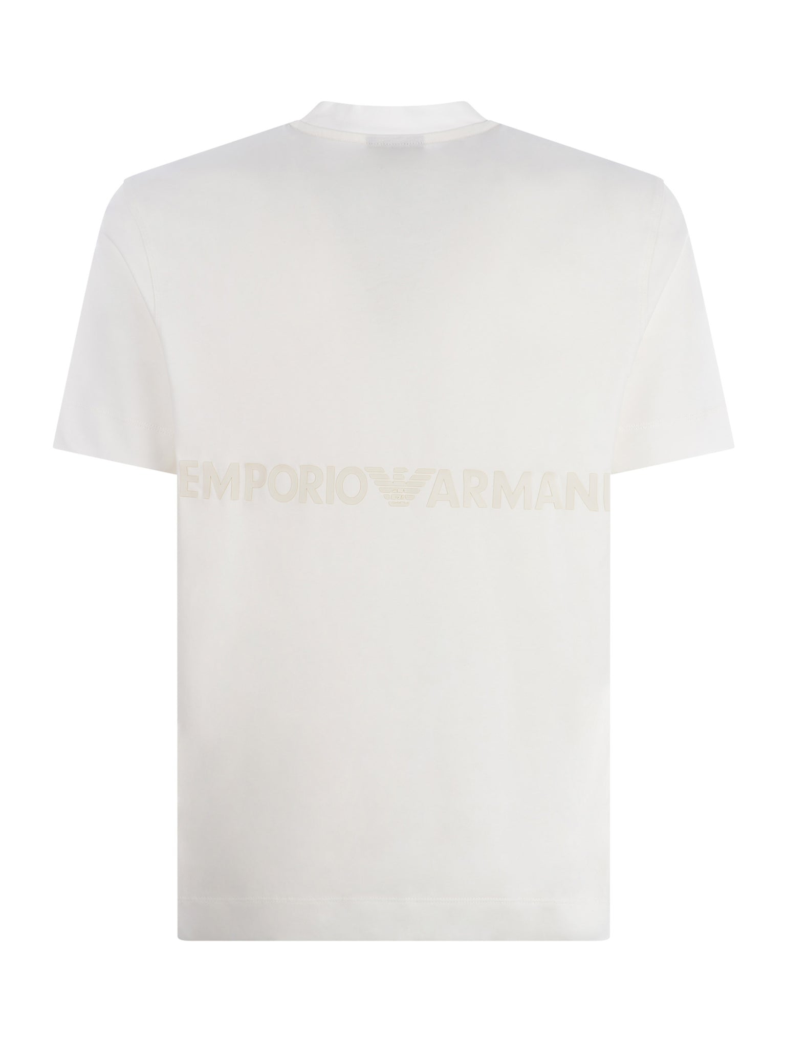 T-Shirt con Logo Emporio Armani / Bianco - Ideal Moda