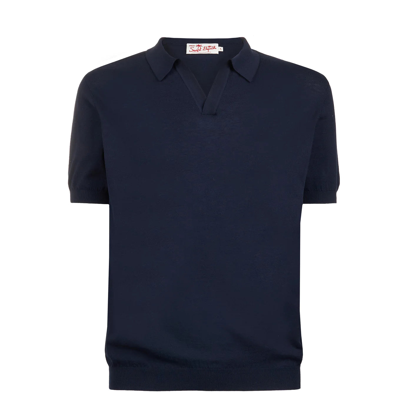 Polo in Maglia Mc2 Saint Barth / Blu - Ideal Moda