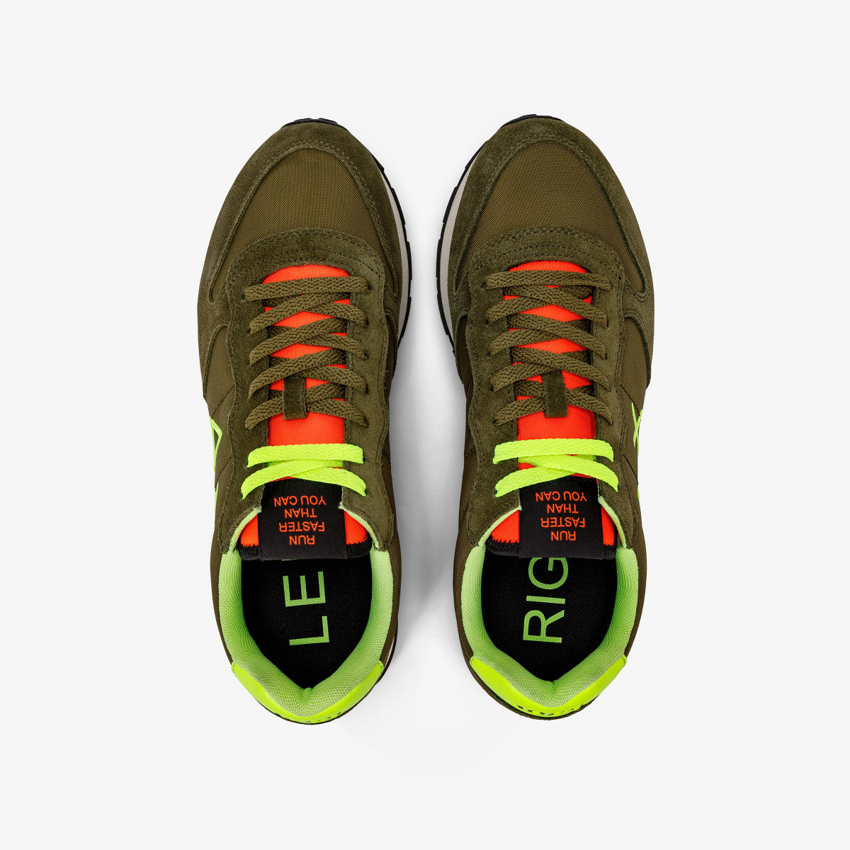 Sneaker Tom Solid Fluo Sun68 / Verde - Ideal Moda