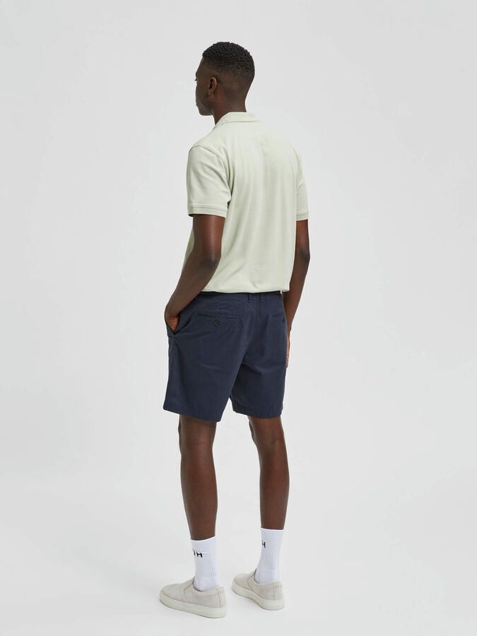 Shorts in Cotone Selected / Blu - Ideal Moda