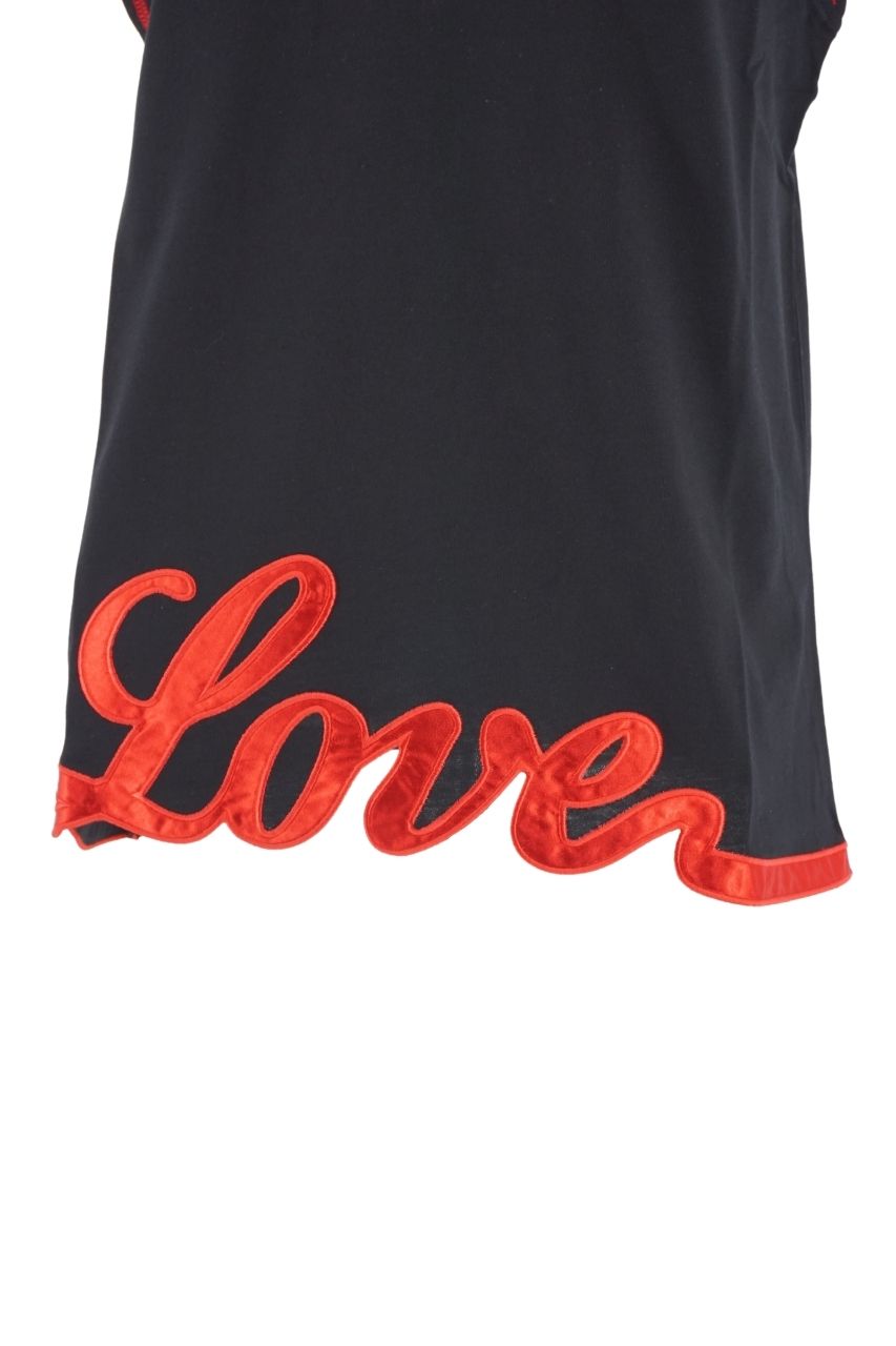 T-Shirt Love Moschino con Logo / Nero - Ideal Moda