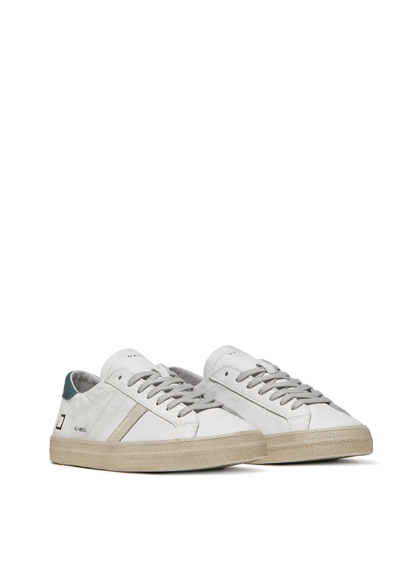 Sneaker Hill Low Vintage Calf DATE / Bianco - Ideal Moda