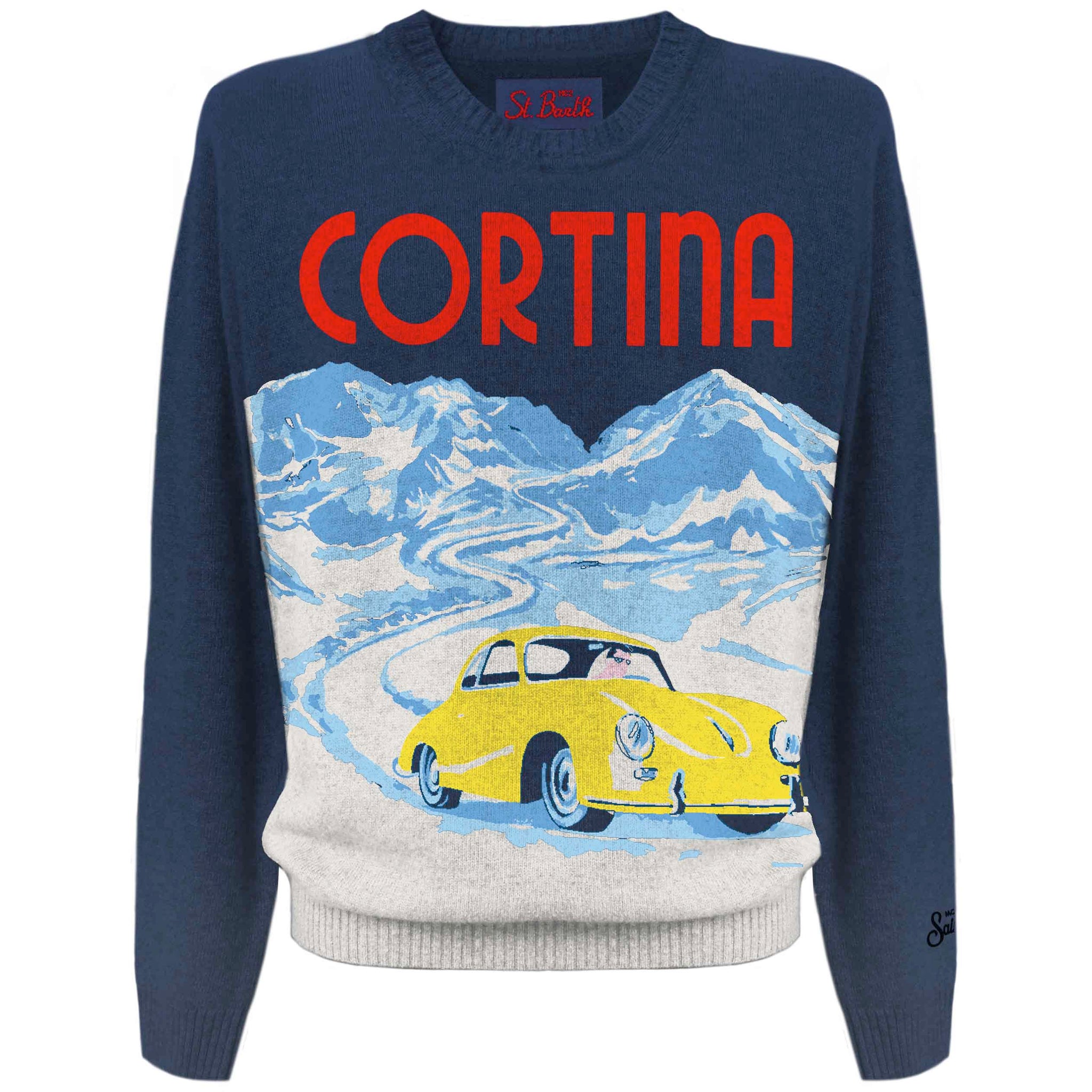 Maglia Saint Barth Cortina / Blu - Ideal Moda