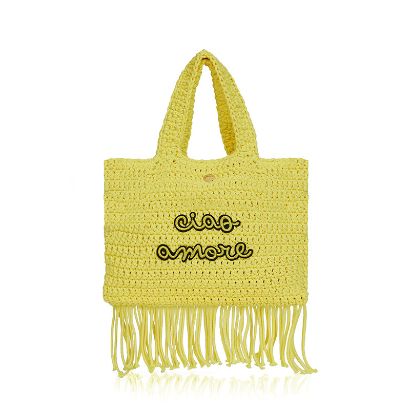 Borsa Le Pandorine Minorca / Giallo - Ideal Moda