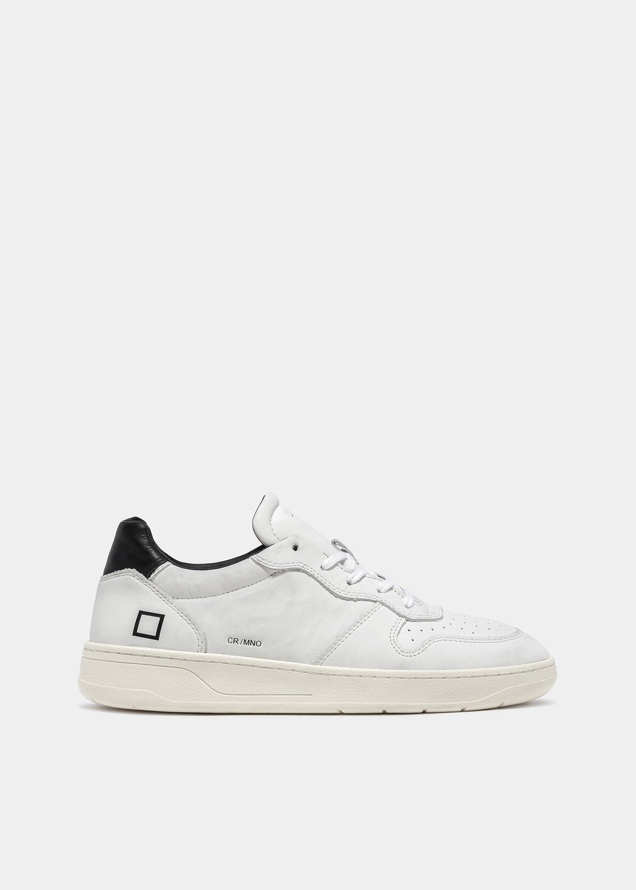 Sneaker DATE in Pelle Court Mono / Bianco - Ideal Moda