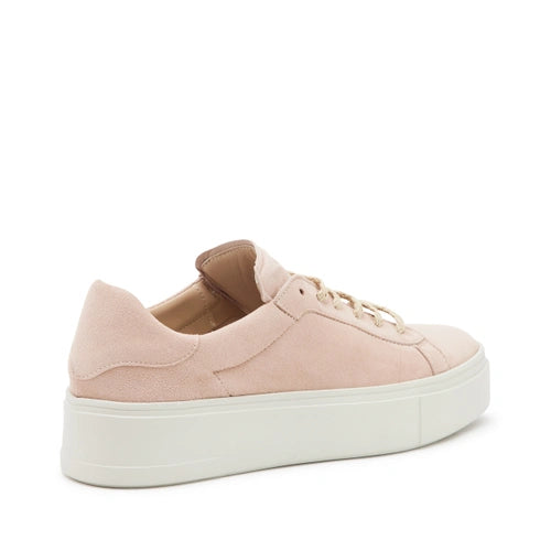 Sneaker in Pelle Scamosciata Frau / Rosa - Ideal Moda