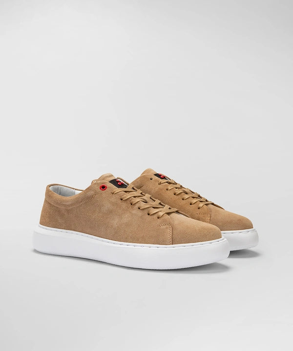 Sneaker in Pelle Scamosciata Peuterey / Beige - Ideal Moda